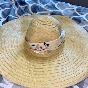 Beautiful beach hat